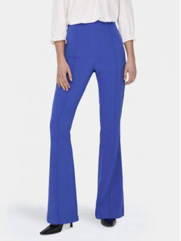 ONLY Штани з тканини Astrid 15318359 Голубий Flared Fit ONLY Штани з тканини Astrid 15318359 Голубий Flared Fit