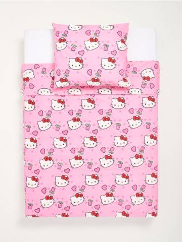 Комплект постільної білизни Hello Kitty - рожевий Комплект постільної білизни Hello Kitty - рожевий