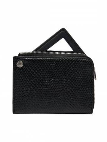 Calvin Klein Jeans Мале жіноче портмоне Sculpted Wallet Square Mirror K60K611563 Чорний Calvin Klein Jeans Мале жіноче портмоне Sculpted Wallet Square Mirror K60K611563 Чорний