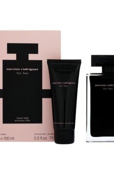 Парфюмированный набор Narciso Rodriguez For Her женский (туалетная вода, 100 мл + крем для тела, 75 мл)