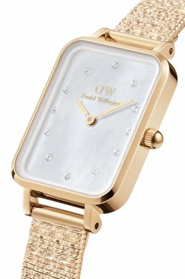 Часы Daniel Wellington Quadro 20x26 Lumine женские цвет золотой Часы Daniel Wellington Quadro 20x26 Lumine женские цвет золотой