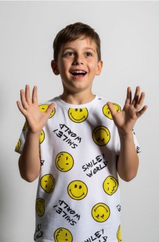 Футболка SmileyWorld® - білий