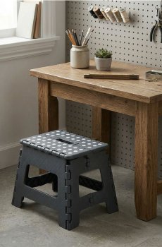 Стілець для ніг - темно-сірий