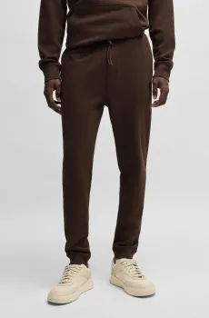 Мужские темно-коричневые спортивные брюки Коричневый S BOSS 50509303;248
