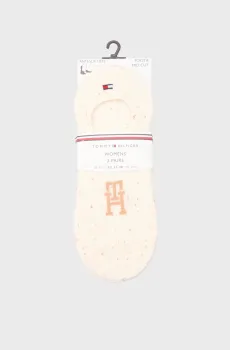 Женские белые следы (2 пары) MID CUT Белый 35-38 Tommy Hilfiger 701232982