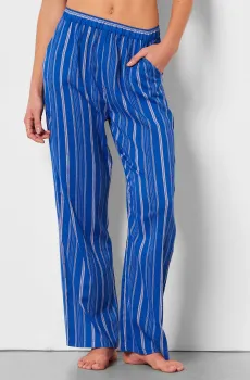 Женские синие брюки в полоску CANO Синий S Etam 6539445