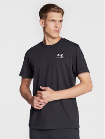 Under Armour Футболка Ua Logo Embroidered 1373997 Чорний Relaxed Fit Under Armour Футболка Ua Logo Embroidered 1373997 Чорний Relaxed Fit