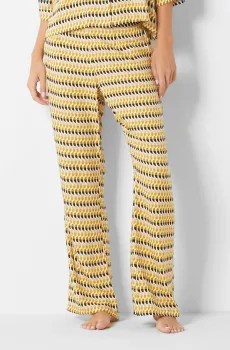 Женские брюки с узором MICHA Разноцветный M Etam 6540852