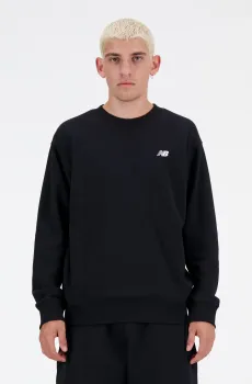 Мужской черный світшот Sport Essentials French Terry Черный XXL New Balance MT41507BK