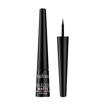 Подводка для век TopFace Dipliner Matte Carbon Black с матовым эффектом, черная, 2.5 мл Подводка для век TopFace Dipliner Matte Carbon Black с матовым эффектом, черная, 2.5 мл