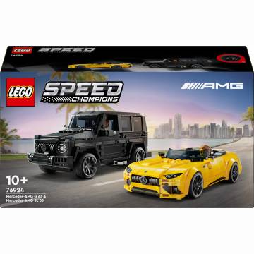 Конструктор LEGO Speed Champions Mercedes-AMG G 63 і Mercedes-AMG SL 63 (76924) Конструктор LEGO Speed Champions Mercedes-AMG G 63 і Mercedes-AMG SL 63 (76924)