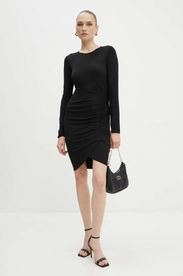 Платье Armani Exchange цвет чёрный mini облегающее 6DYADA YJEAZ Платье Armani Exchange цвет чёрный mini облегающее 6DYADA YJEAZ