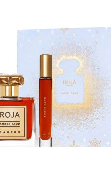 Парфюмированный набор унисекс Roja Parfums Amber Aoud (духи, 50 мл + духи, 10 мл)