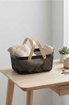 КОШИК ДЛЯ ЗБЕРІГАННЯ - чорний