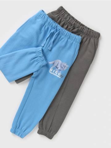 Трикотажні штани, 2 пари - light blue Трикотажні штани, 2 пари - light blue