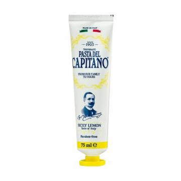 Зубная паста Pasta del Capitano Sicily Lemon Toothpaste Сицилийский лимон, 75 мл