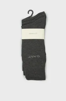 Мужские серые носки (3 пары)  MERCERIZED COTTON Серый 43-45 Gant 9960263