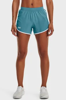 Женские голубые шорты UA Fly By 2.0 Short Голубой S Under Armour 1350196-433