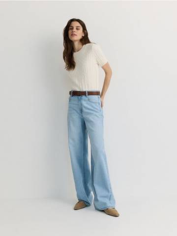 Reserved - Джинси straight leg - синій - YS047-05J Reserved - Джинси straight leg - синій - YS047-05J