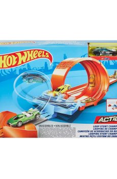 Игровой набор Hot Wheels Чемпион по трюкам в петле, от 4 лет, 38*25*8 см (GTV13)