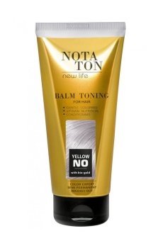 Тонирующий бальзам для волос Notaton New Life Balm Toning с био-золотом, Нет желтизне, 150 мл