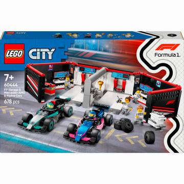 Конструктор LEGO City Гараж F1 та автомобілі Mercedes-AMG і Alpine (60444) Конструктор LEGO City Гараж F1 та автомобілі Mercedes-AMG і Alpine (60444)