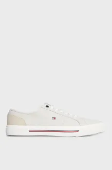 Мужские бежевые кеды CORE CORPORATE VULC CANVAS Бежевый 44 Tommy Hilfiger FM0FM04560