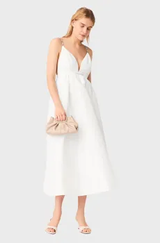 Женское белое платье Белый 38 MAJE MFPRO04634_White