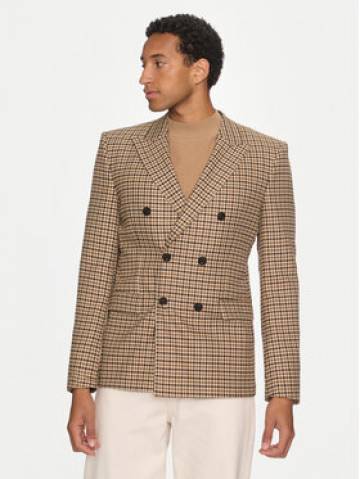 Hugo Піджак Arti243F1X 50520356 Коричневий Extra Slim Fit Hugo Піджак Arti243F1X 50520356 Коричневий Extra Slim Fit