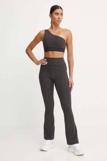 Тренировочные леггинсы Calvin Klein Performance цвет чёрный меланж 00GWF4L609 Тренировочные леггинсы Calvin Klein Performance цвет чёрный меланж 00GWF4L609