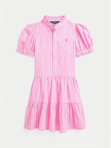 Polo Ralph Lauren Сукня-сорочка 312964281001 Рожевий Regular Fit Polo Ralph Lauren Сукня-сорочка 312964281001 Рожевий Regular Fit