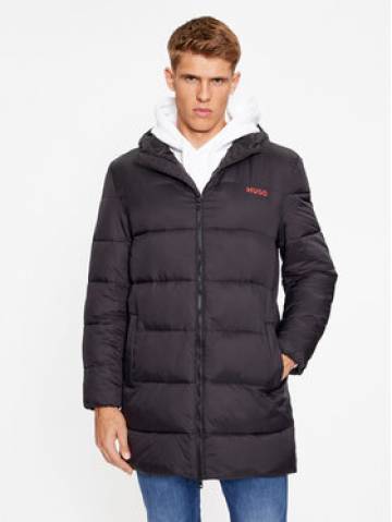 Hugo Пуховик Mati 50495228 Чорний Regular Fit Hugo Пуховик Mati 50495228 Чорний Regular Fit