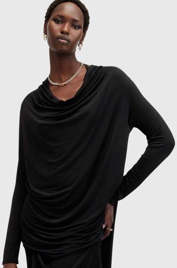 Платье AllSaints AMEI DRESS цвет чёрный mini прямое W022DB Платье AllSaints AMEI DRESS цвет чёрный mini прямое W022DB