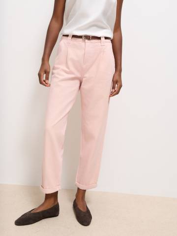 Mohito - Джинси з ременем - рожевий - 40