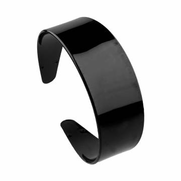 Обруч для волос TITANIA Basic, пластик, 1шт, черный, 7965