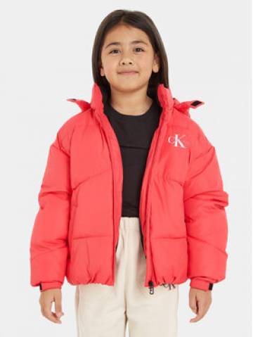 Calvin Klein Jeans Пуховик IG0IG02056 Рожевий Regular Fit Calvin Klein Jeans Пуховик IG0IG02056 Рожевий Regular Fit