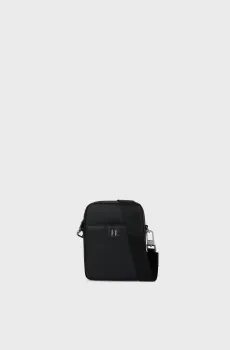 Мужская черная кожаная сумка Черный ONESIZE Karl Lagerfeld B1M30209;999