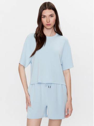 Moss Copenhagen Футболка 17525 Блакитний Basic Fit Moss Copenhagen Футболка 17525 Блакитний Basic Fit