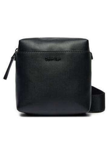 Calvin Klein Плоска сумка Clean Essential Cube Reporter K50K512183 Чорний Calvin Klein Плоска сумка Clean Essential Cube Reporter K50K512183 Чорний