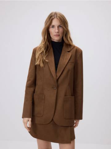 Reserved - LADIES` BLAZER - золотисто-коричневий - 315GF-82X Reserved - LADIES` BLAZER - золотисто-коричневий - 315GF-82X