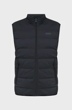 Мужской черный жилет Черный XXL Guess M6RN25.WJ242;JBLK