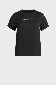 Детская черная футболка Tech Branded SSC Черный 10 Under Armour 6013714-001