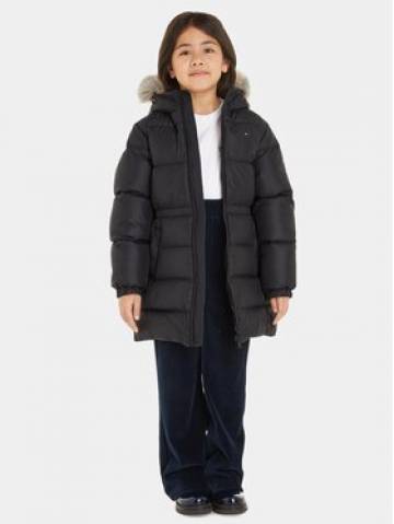 Tommy Hilfiger Пуховик KG0KG07805 Чорний Regular Fit Tommy Hilfiger Пуховик KG0KG07805 Чорний Regular Fit