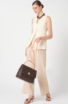 Pierre Cardin Paris Printed Structured Shoulder Bag
