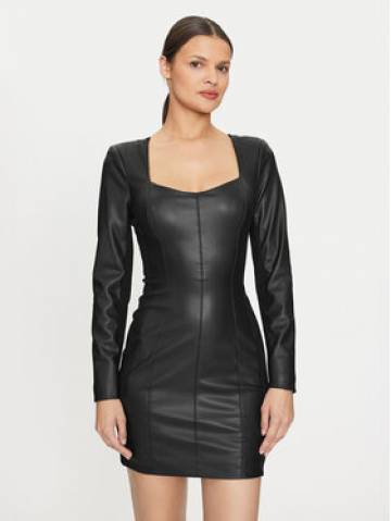 Guess Сукня зі штучної шкіри 4YGK20 7159A Чорний Regular Fit Guess Сукня зі штучної шкіри 4YGK20 7159A Чорний Regular Fit