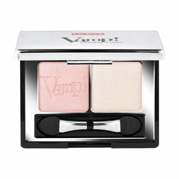 Компактные тени для век Pupa Vamp! Compact Eyeshadow Duo 001 Rose Perlage, 2.2 г Компактные тени для век Pupa Vamp! Compact Eyeshadow Duo 001 Rose Perlage, 2.2 г