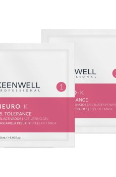 Уценка! Успокаивающая маска альгинатная для лица Keenwell Neuro-K Tolerance 05 для чувствительной кожи, 130 мл + 15 г