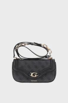 Женская темно-серая сумка с узором Серый ONESIZE Guess HWSG79.93790;CLO