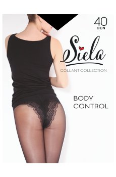 Колготки женские Siela Body Control 40 DEN, Nero, размер 4