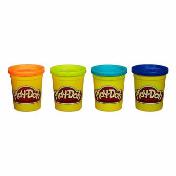 Маса для ліплення Play-Doh 4 баночки в асортименті (B5517) Маса для ліплення Play-Doh 4 баночки в асортименті (B5517)